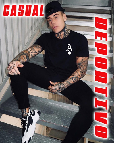 Playera M23 Manga Corta 100% Algodón Casual Deportiva Sig