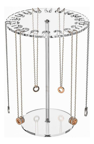 Soporte Para Collares, Expositor De Joyas, Mesa Giratoria,