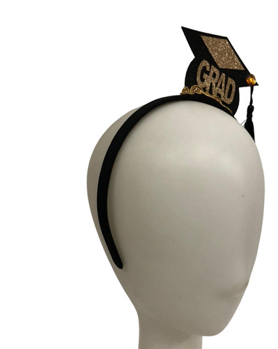 Diadema Con Gorro De Graduación Aro Para El Pelo Con Gorro D