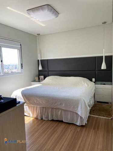 Imagem 10 de 24 de Apartamento No Brooklin Com Quatro Dormitórios, Três Vagas De Garagem 178m De Area Útil. - Ap6329