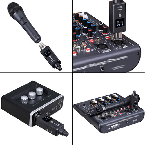 Receptor De Audio. Par De Micrófonos Receptores. Micrófono