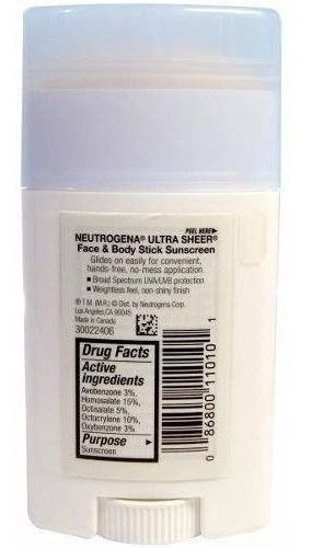 Neutrogena Protetor Solar Ultra Sheer Fps70 Bastão Rosto