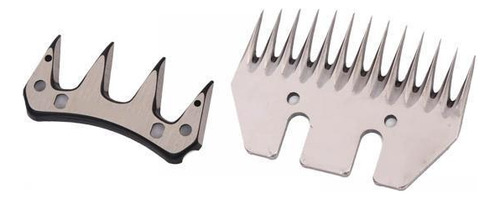 2x Sharp Sheep Shears Universal Para Parte Eléctrica De