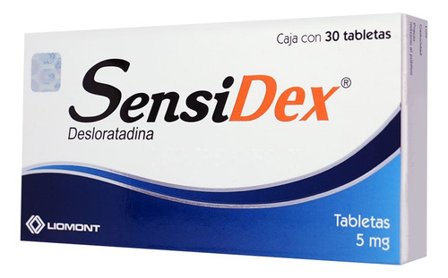 Sensidex Tabletas 5 Mg, 30 Tabletas
