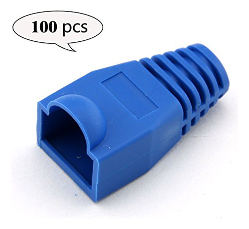 100 Cables De Red Ethernet Cat5e Cat6 Rj45 Con Alivio De Ten