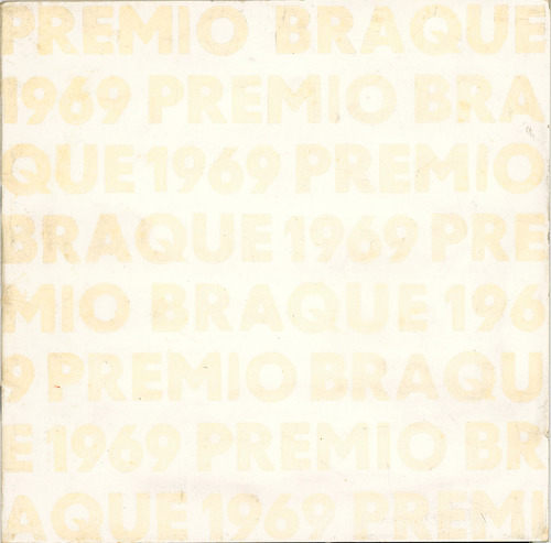 Premio Braque. Museo De Arte Moderno. 1969 (Usado)