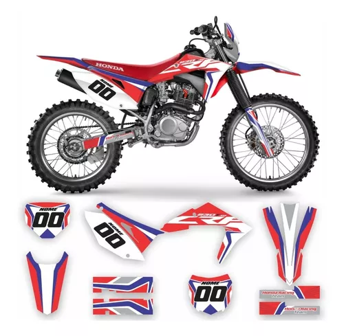 Adesivo motocross colormarcas Xr 200 Todos 0,20mm Trilha Cb-0197 em  Promoção na Americanas