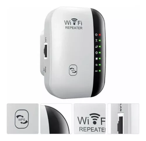 Repetidor Amplificador Señal Wifi 300mbps Extensor Wireless