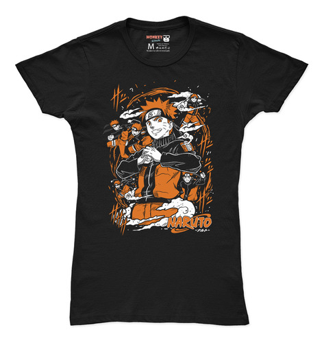 Playera Anime Naruto - Naruto Uzumaki &0026na