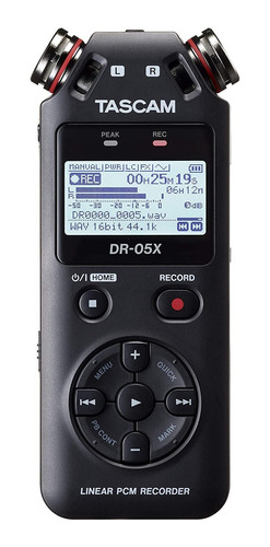 Grabador Portatil Tascam Dr05x Stereo Interface Usb