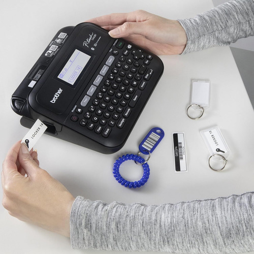 Brother P-touch Pt-d460bt - Etiquetadora Para Negocios Con Bluetooth, Rotuladora En Etiquetas Tze
