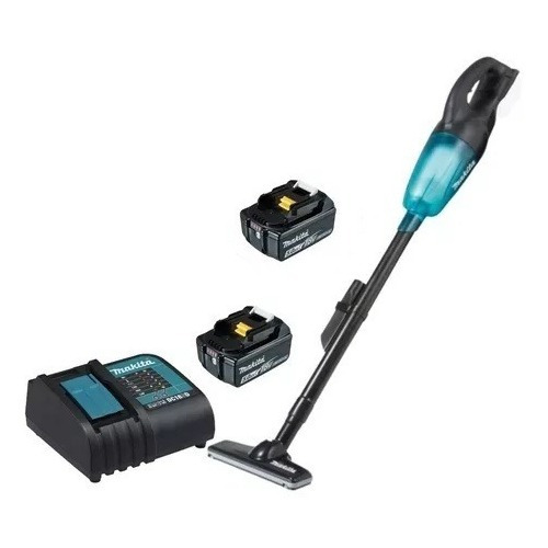 Aspirador De Pó Sem Fio Makita Dcl180zb 2bat 5ah + Carregad