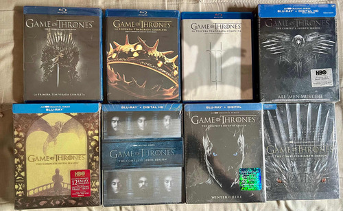 Game Of Thrones Serie Completa Bluray Original. Leer Notas.