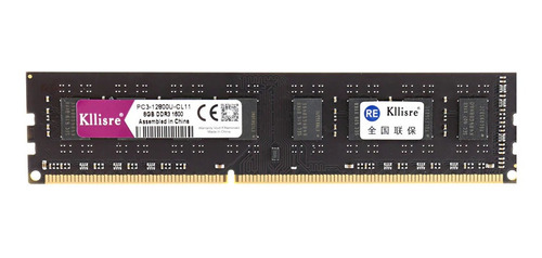 Imagem 1 de 3 de Kit 2 Unidades Memória Ram 8gb Ddr3 1600mhz
