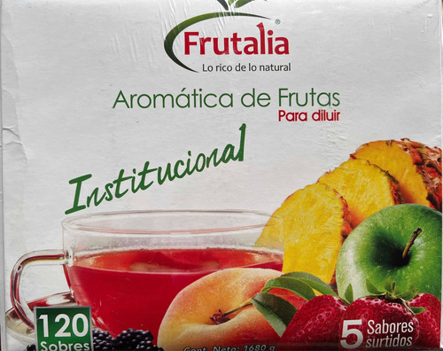Imagen 1 de 2 de Aromaticas De Frutas Liquida Frutalia.