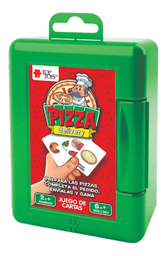 Pizza Delivery Juego De Cartas Original Top Toys