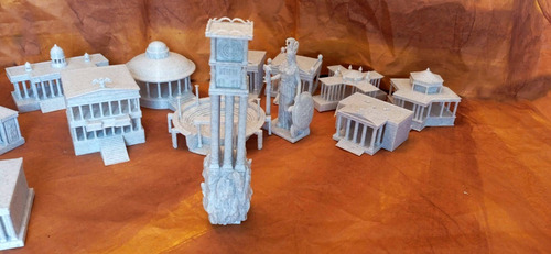 Imagen 2 de 4 de Saint Seiya Torre Del Reloj Santuario Caballeros Del Zodiaco