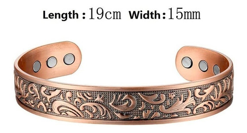 Pulsera De Cobre Para Artritis Pulsera Magnética De Cobre Pu