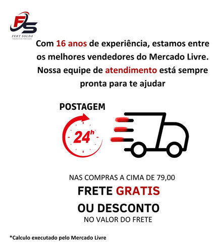 Roldana 5 Polegadas Canal V