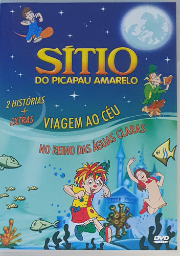 Dvd Sítio Do Picapau Amarelo Viagem Ao Céu No Reino Das Água