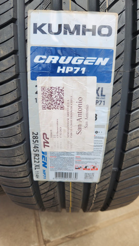 Neumático Kumho Crugen Hp71 285/45 R22 114h Xl