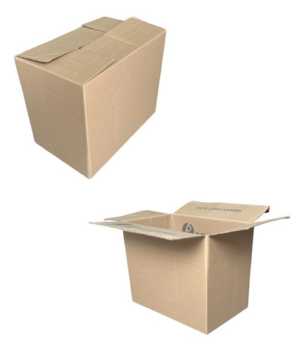 Caja De Cartón Grande 61x36x50 Calibre 930 X 3u Para Trasteo