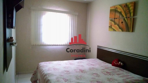 Imagem 8 de 16 de Casa Com 2 Dormitórios À Venda, 85 M² Por R$ 240.000 - Vila Azenha - Nova Odessa/sp - Ca2193