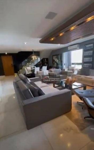 Imagem 22 de 29 de Cobertura À Venda, 400 M² Por R$ 3.990.000,00 - Canto Do Forte - Praia Grande/sp - Co0060