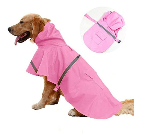 Chubasquero Para Perros Jwpc Chaqueta Para La Lluvia Para Pe