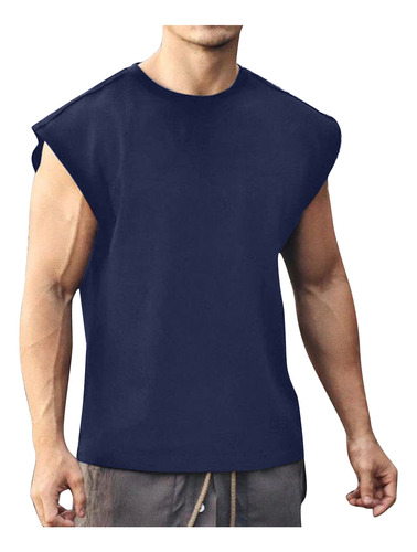 Polera En L Para Hombre, Moda De Verano, Con Hombros Anchos,