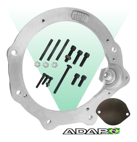 Flange Motor Ap X Câmbio Do Fusca - Adap Brasil +boné Brinde