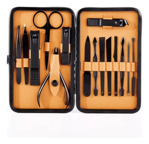 Conjunto De Cortador De Unhas Y, 15 Peças, Ferramenta De Man