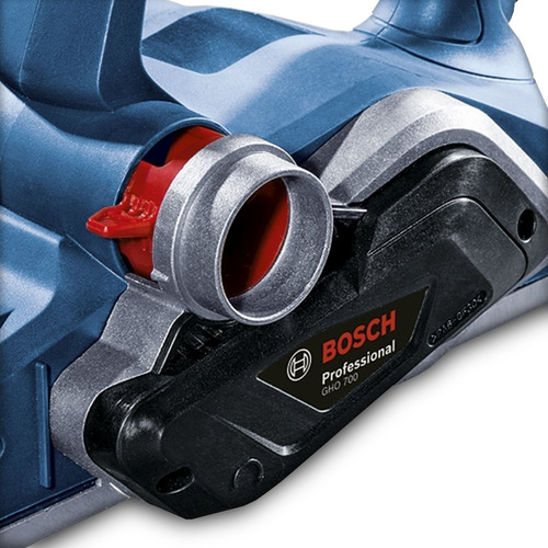 Imagen 3 de 8 de Cepillo Electrico Bosch Garlopa De Mano Gho 700w Bolsa Guia