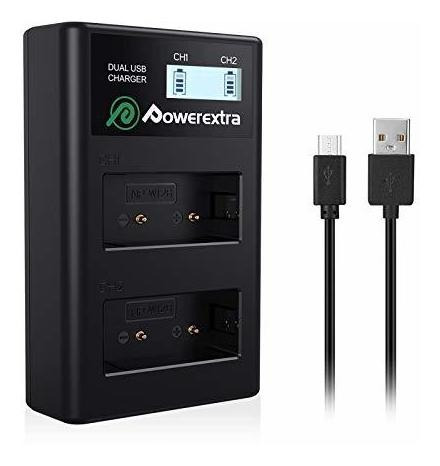 Cargador De Bateria Powerextra Para Fuji Finepix Hs30exr