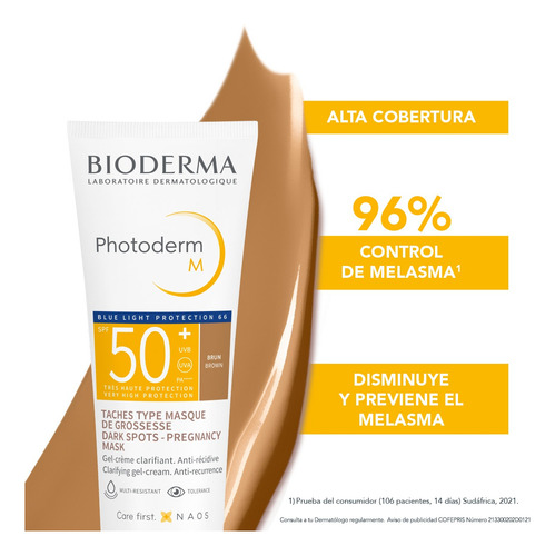 Bioderma Photoderm M Fps50+ Tono Bronce | Piel Hiperpigmenta