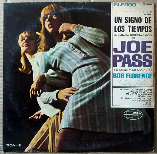 Joe Pass - Un Signo De Los Tiempos - Lp Año 1965 Jazz Trova[