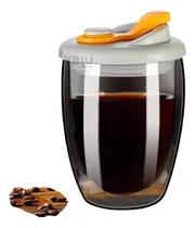 Comprar Vaso Para Liquidos Calientes Naranja 350ml Y+papel De Regalo