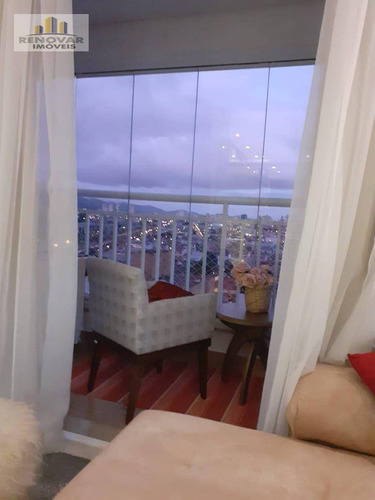 Apartamento Com 3 Dormitórios À Venda, 73 M² Por R$ 470.000,00 - Vila Rubens - Mogi Das Cruzes/sp - Ap1083