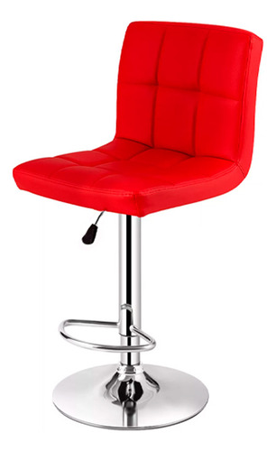 Set 2x Sillas De Bar - Rojo - B009
