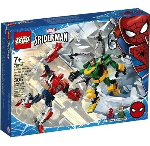Lego Original Marvel Spiderman Dr. Octopus Batalla Armaduras