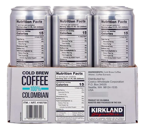 Kirkland 2024 cold brew