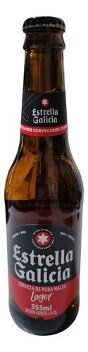 Cerveza Estrella De Galicia Porron 355 Ml Importado