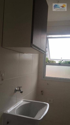 Imagem 10 de 13 de Apartamento Com 1 Dormitório, 35 M² - Venda Por R$ 210.000,00 Ou Aluguel Por R$ 1.400,00/mês - Aviação - Praia Grande/sp - Ap2989