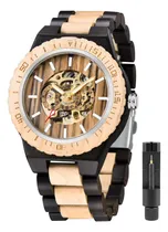 Comprar Relojes Mecánicos De Madera Tiong Mens Relojes De P3nm8