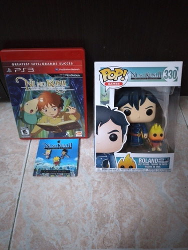 Ni No Kuni Ps3, Funko Y Pin