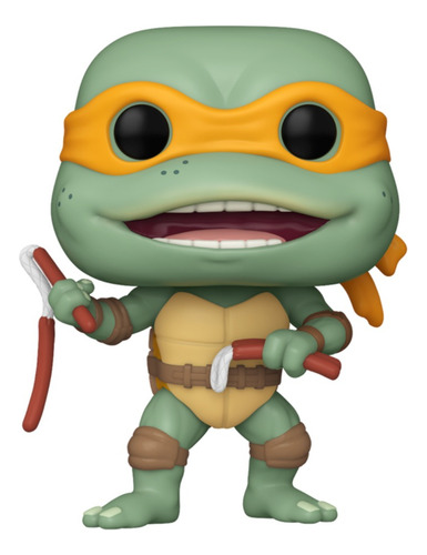 Tmnt 1990 Michelangelo Sausage Nunchucks Pop! Vinyl