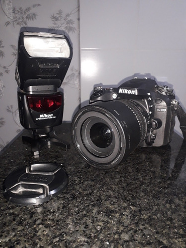 Câm Fot Marca Nikon D7100 C/ Lente 18 X 105 + Flash Sb700