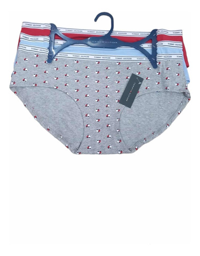 Set De 3 Calzones Bikini Tommy Hilfiger Originales Talla L/g