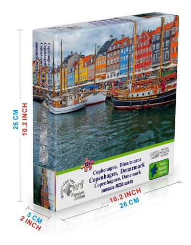 Rompecabezas Premium Edition 1,500 Pzs Copenhage Dinaarca