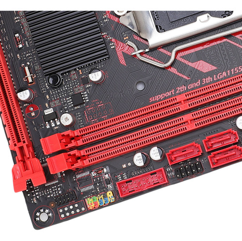 Placa-mãe De Computador B75 Mining Para Lga1155 6gbps Itx 2x
